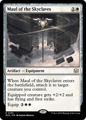 Maul of the Skyclaves card from Commander: March of the Machine