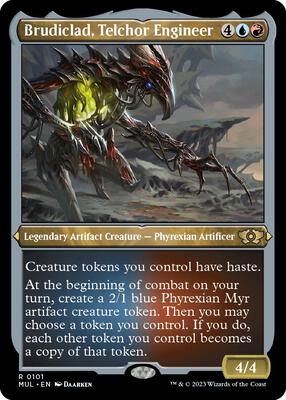 Brudiclad, Telchor Engineer (Foil Etched) card from March of the Machine: Multiverse Legends