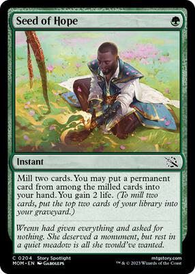 Seed of Hope card from March of the Machine