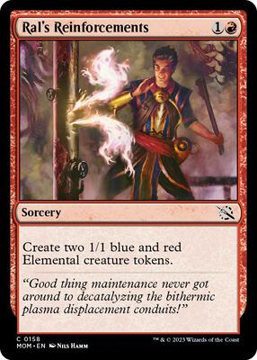 Ral's Reinforcements card from March of the Machine