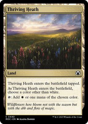 Thriving Heath card from Commander: March of the Machine