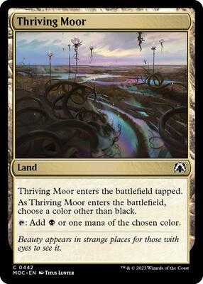 Thriving Moor card from Commander: March of the Machine