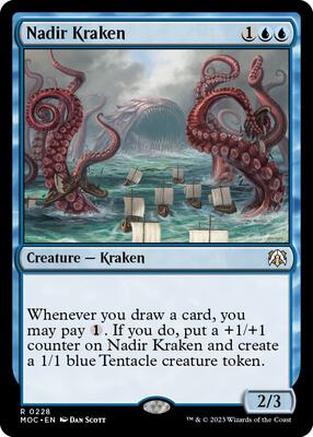 Nadir Kraken card from Commander: March of the Machine