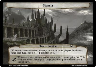 Stensia card from Planechase: March of the Machine