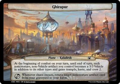 Ghirapur card from Planechase: March of the Machine