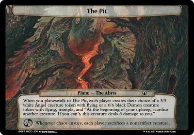 The Pit card from Planechase: March of the Machine