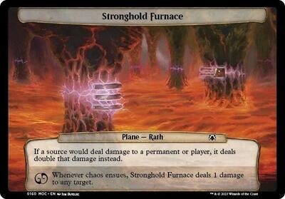 Stronghold Furnace card from Planechase: March of the Machine