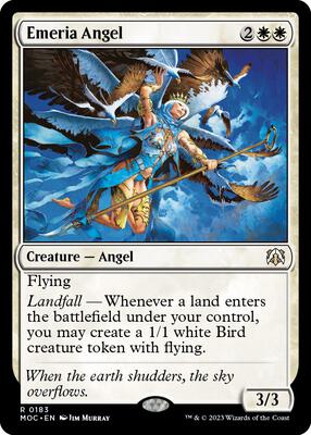 Emeria Angel card from Commander: March of the Machine