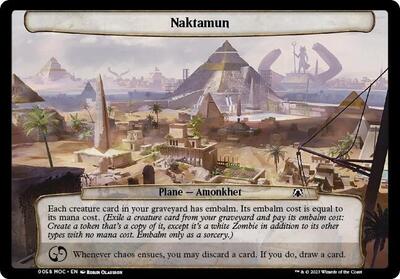 Naktamun card from Planechase: March of the Machine