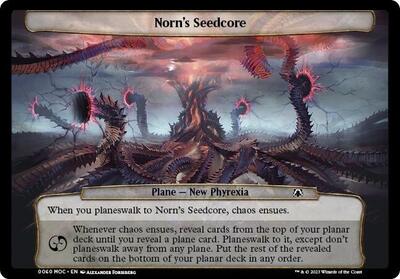 Norn's Seedcore card from Planechase: March of the Machine