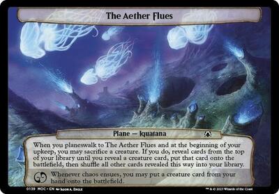 The Aether Flues card from Planechase: March of the Machine