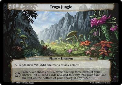 Truga Jungle card from Planechase: March of the Machine