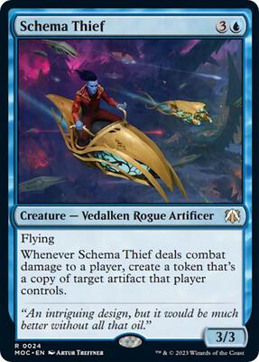 Schema Thief card from Commander: March of the Machine