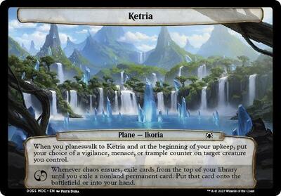 Ketria card from Planechase: March of the Machine