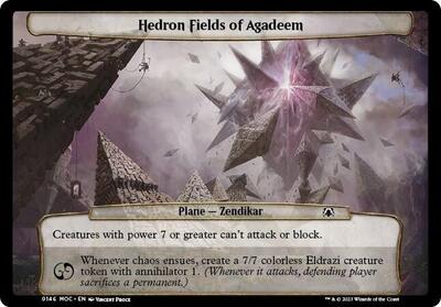 Hedron Fields of Agadeem card from Planechase: March of the Machine