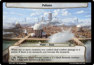Paliano card from Planechase: March of the Machine