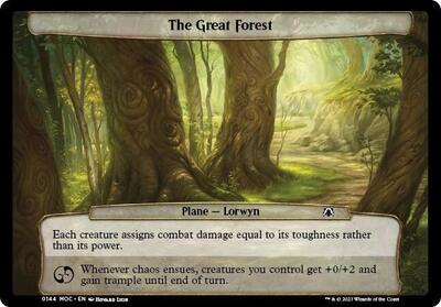 The Great Forest card from Planechase: March of the Machine