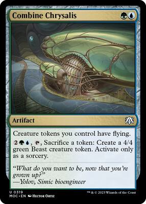 Combine Chrysalis card from Commander: March of the Machine