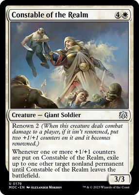 Constable of the Realm card from Commander: March of the Machine