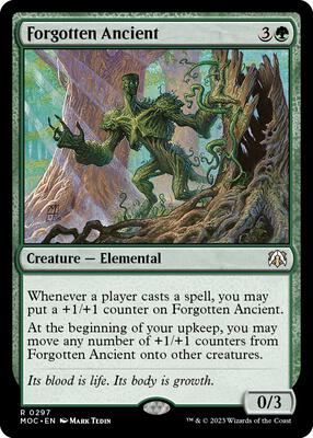 Forgotten Ancient card from Commander: March of the Machine