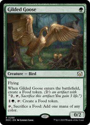 Gilded Goose card from Commander: March of the Machine