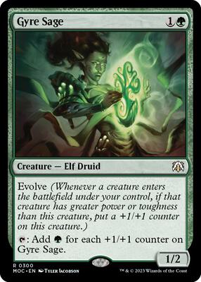 Gyre Sage card from Commander: March of the Machine