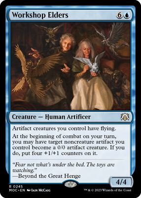 Workshop Elders card from Commander: March of the Machine
