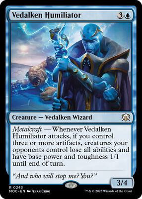 Vedalken Humiliator card from Commander: March of the Machine