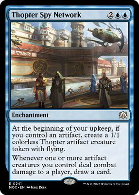 Thopter Spy Network card from Commander: March of the Machine