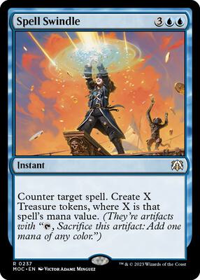 Spell Swindle card from Commander: March of the Machine