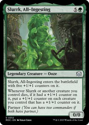 Slurrk, All-Ingesting card from Commander: March of the Machine