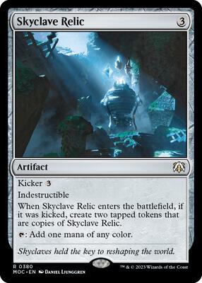 Skyclave Relic card from Commander: March of the Machine