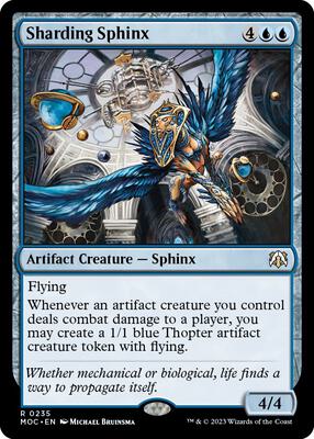 Sharding Sphinx card from Commander: March of the Machine