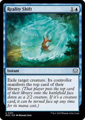 Reality Shift card from Commander: March of the Machine