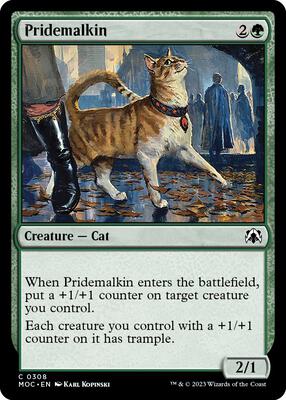 Pridemalkin card from Commander: March of the Machine
