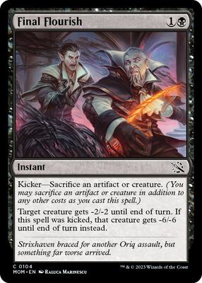 Final Flourish card from March of the Machine