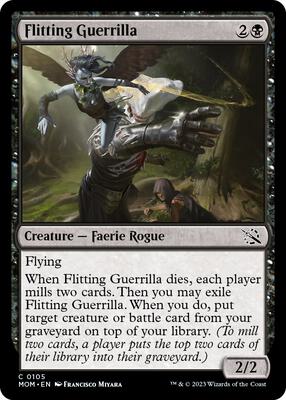 Flitting Guerrilla card from March of the Machine