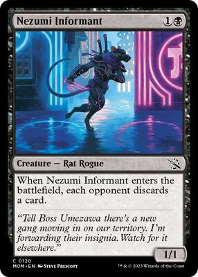 Nezumi Informant card from March of the Machine
