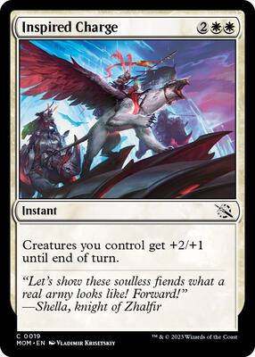 Inspired Charge card from March of the Machine