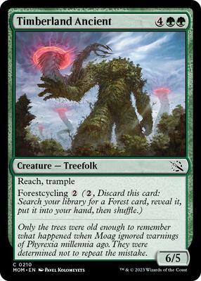 Timberland Ancient card from March of the Machine