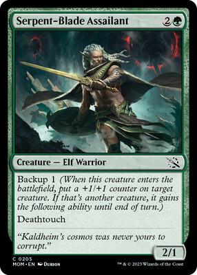Serpent-Blade Assailant card from March of the Machine