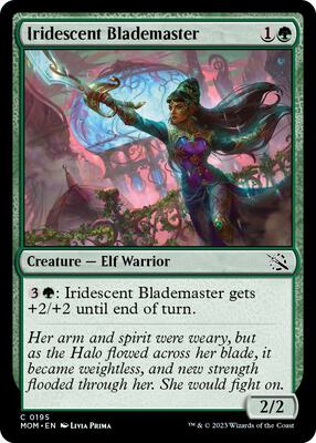 Iridescent Blademaster card from March of the Machine