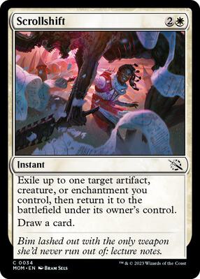 Scrollshift card from March of the Machine