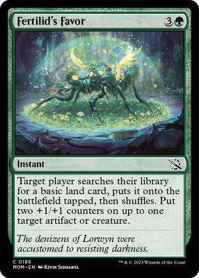 Fertilid's Favor card from March of the Machine