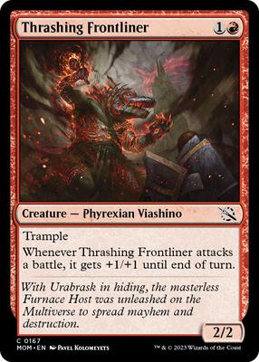 Thrashing Frontliner card from March of the Machine