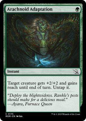 Arachnoid Adaptation card from March of the Machine