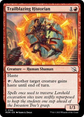 Trailblazing Historian card from March of the Machine