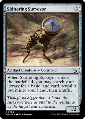 Skittering Surveyor card from March of the Machine