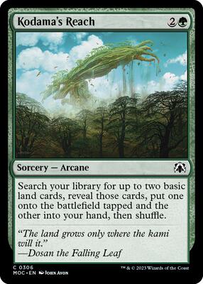 Kodama's Reach card from Commander: March of the Machine