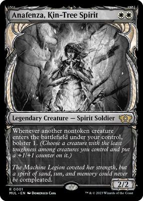 Anafenza, Kin-Tree Spirit card from March of the Machine: Multiverse Legends